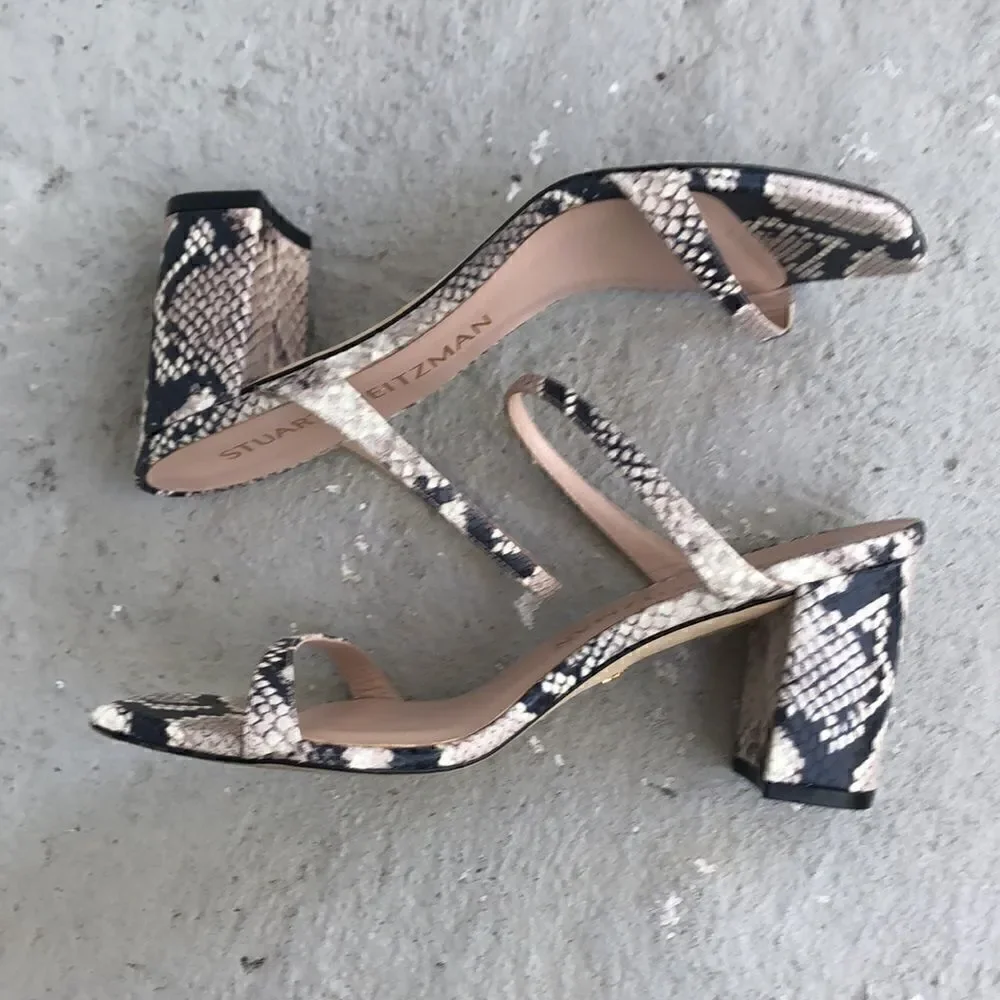 Stuart Weitzman Aleena block sandals